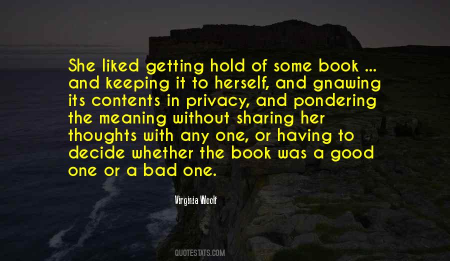 Quotes About Sharing Books #848870