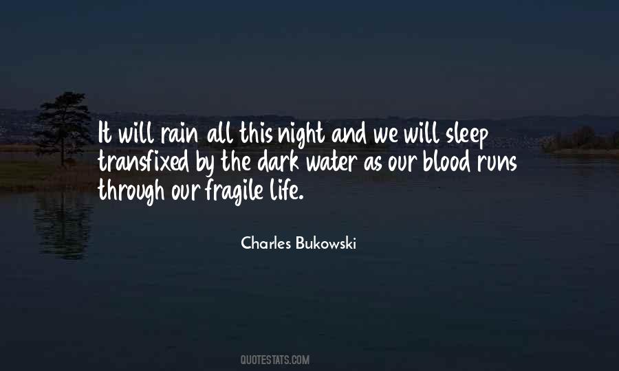 Quotes About Rain And Sleep #1759600