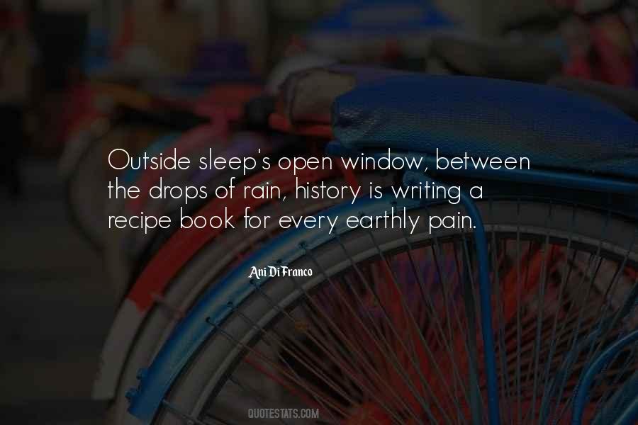 Quotes About Rain And Sleep #248140