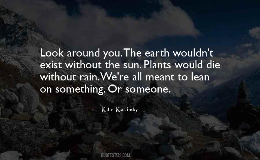 Quotes About Rain And Plants #1789303