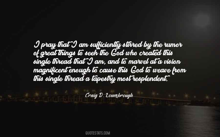 Vision From God Quotes #1101649