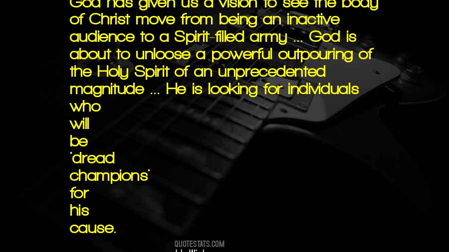 Vision From God Quotes #1728868