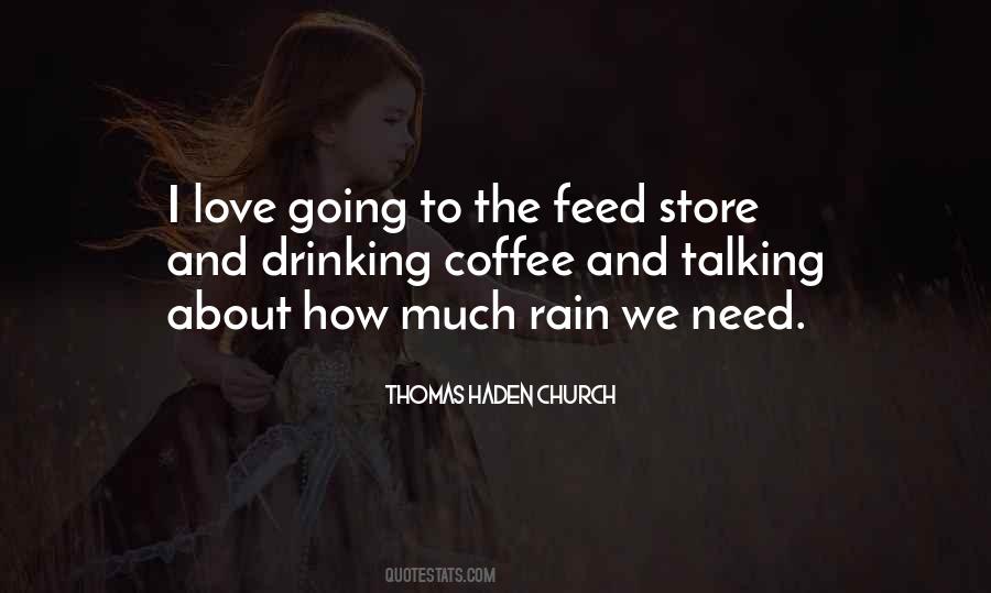 Quotes About Rain And Drinking #1378982