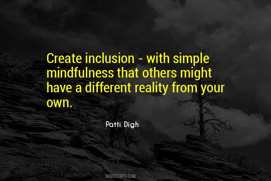 Quotes About Inclusion #1381694