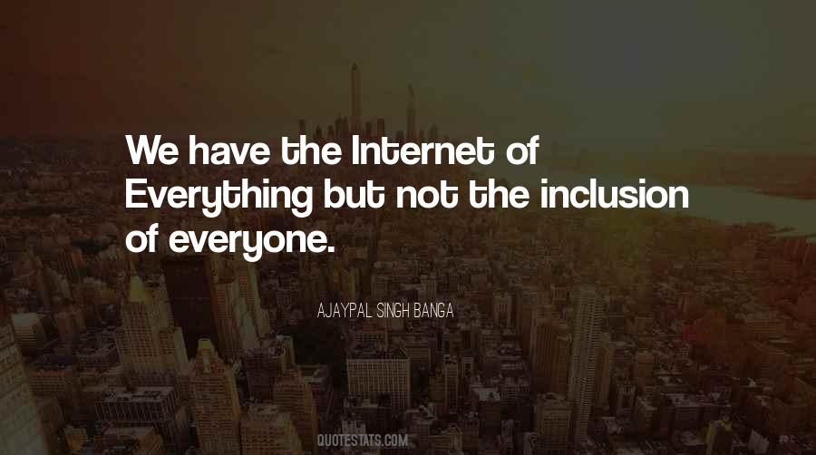 Quotes About Inclusion #1448693