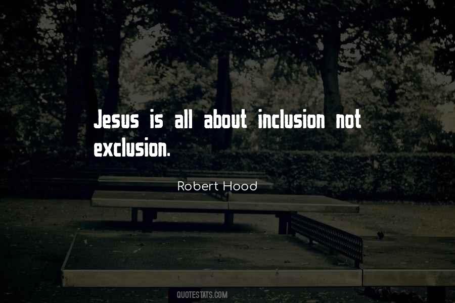 Quotes About Inclusion #29725