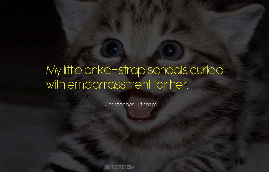 Quotes About Embarrassment #1397110