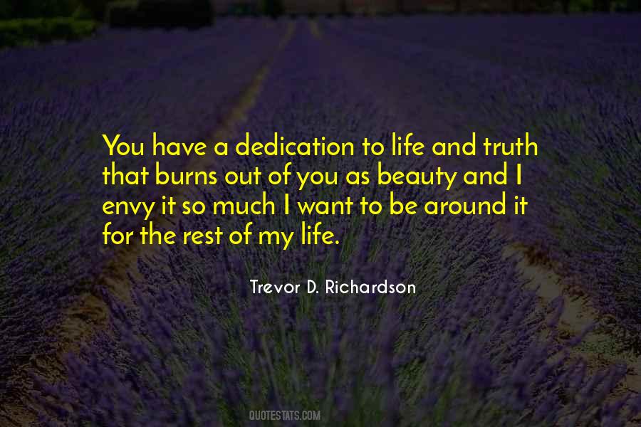 Love Dedication Quotes #806368