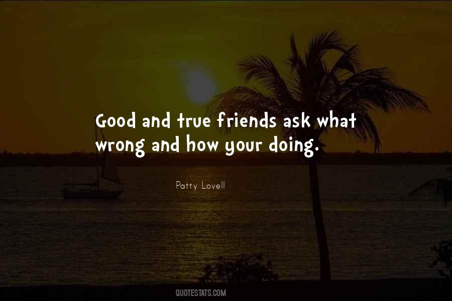 Quotes About True Friends #1830137