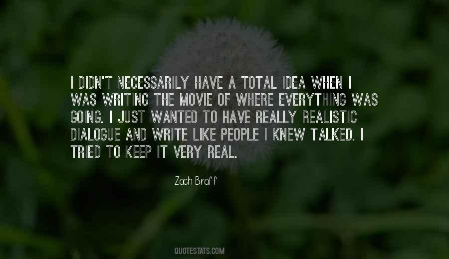 The Real Writing Quotes #1060864