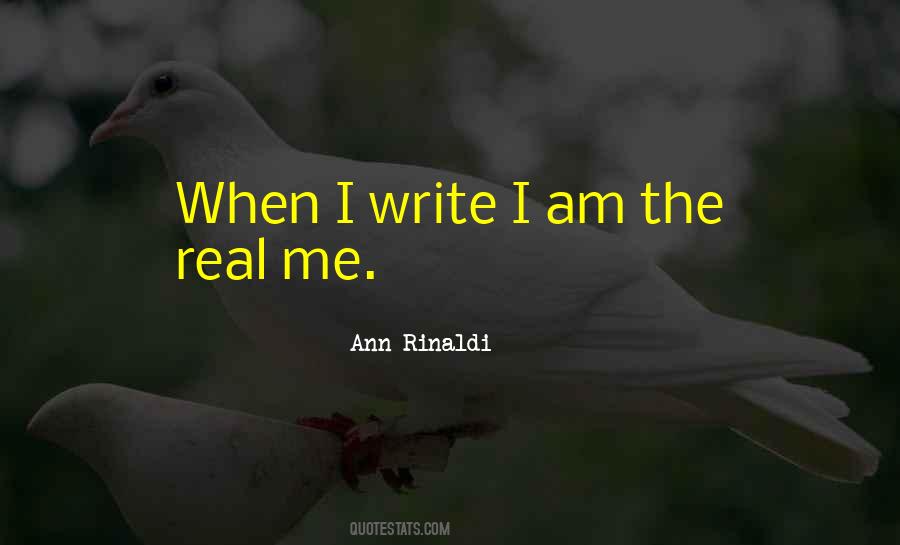 The Real Writing Quotes #1497639