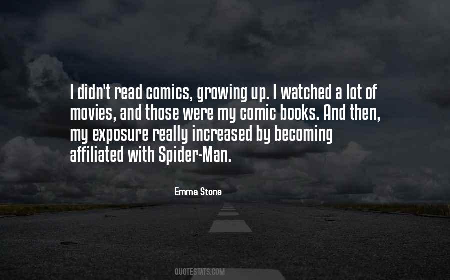 Quotes About Comic Books #1642402