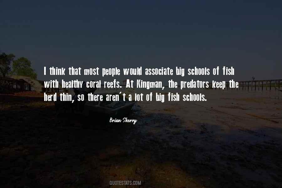 Quotes About Schools Of Fish #1011366