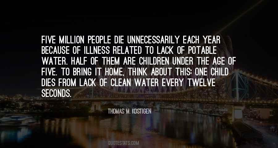 Quotes About Clean Water #1256812