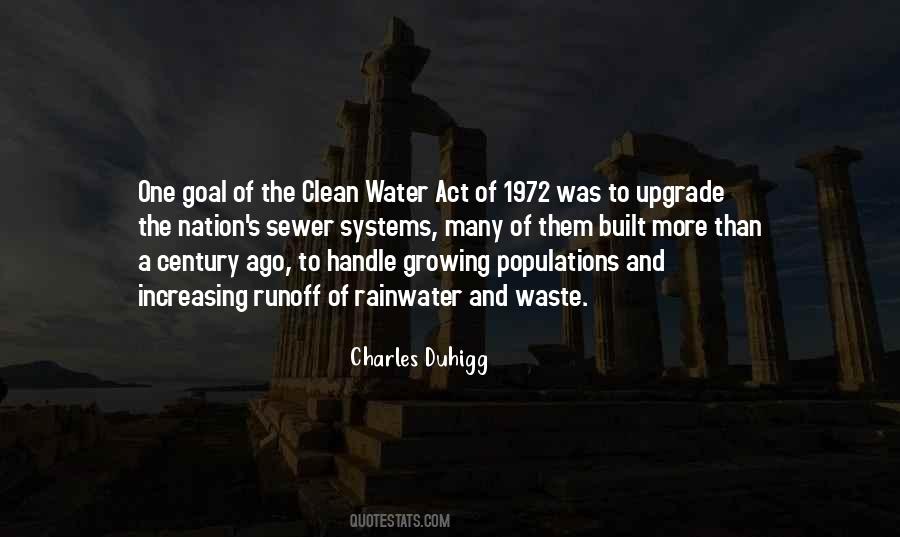 Quotes About Clean Water #255718