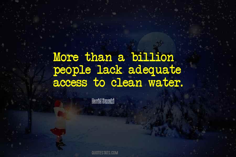 Quotes About Clean Water #403811