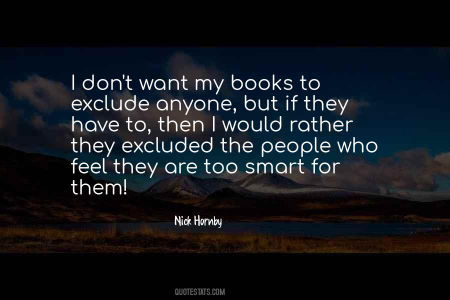 Quotes About Excluded #1294091