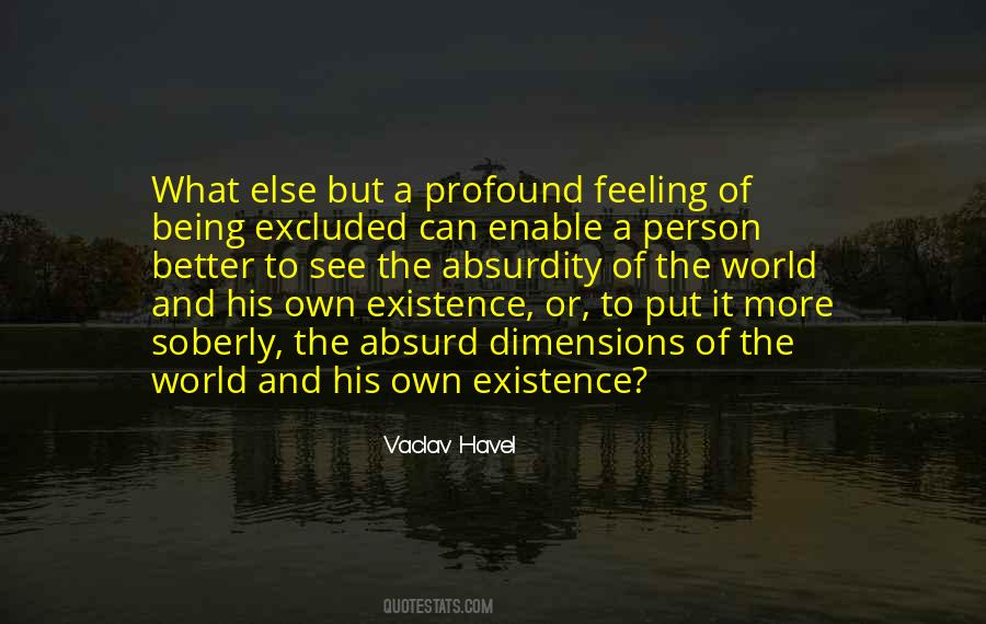 Quotes About Excluded #1760434