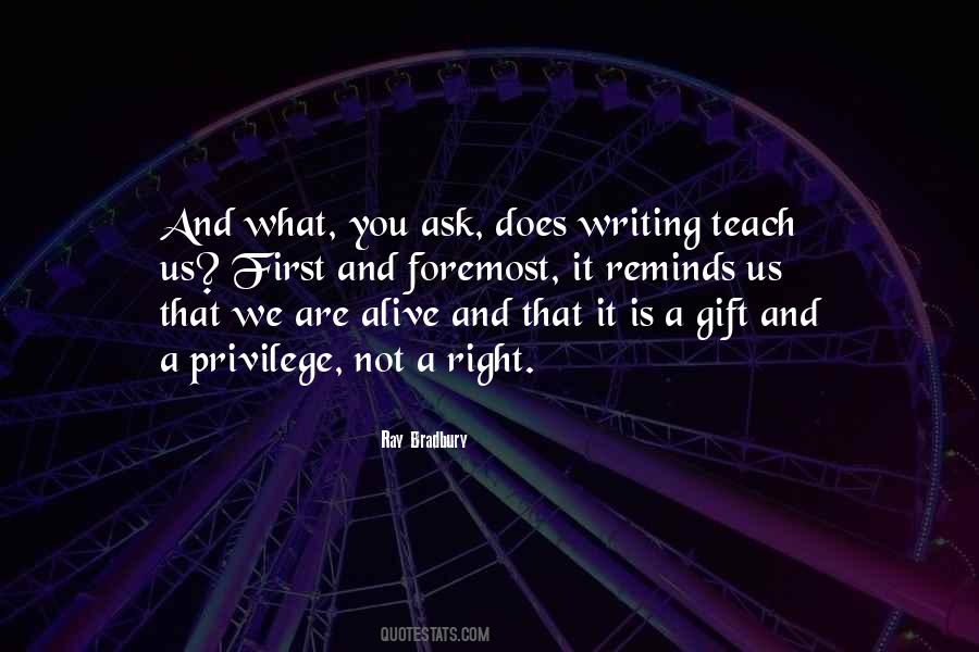 Quotes About Writing And Life #104391