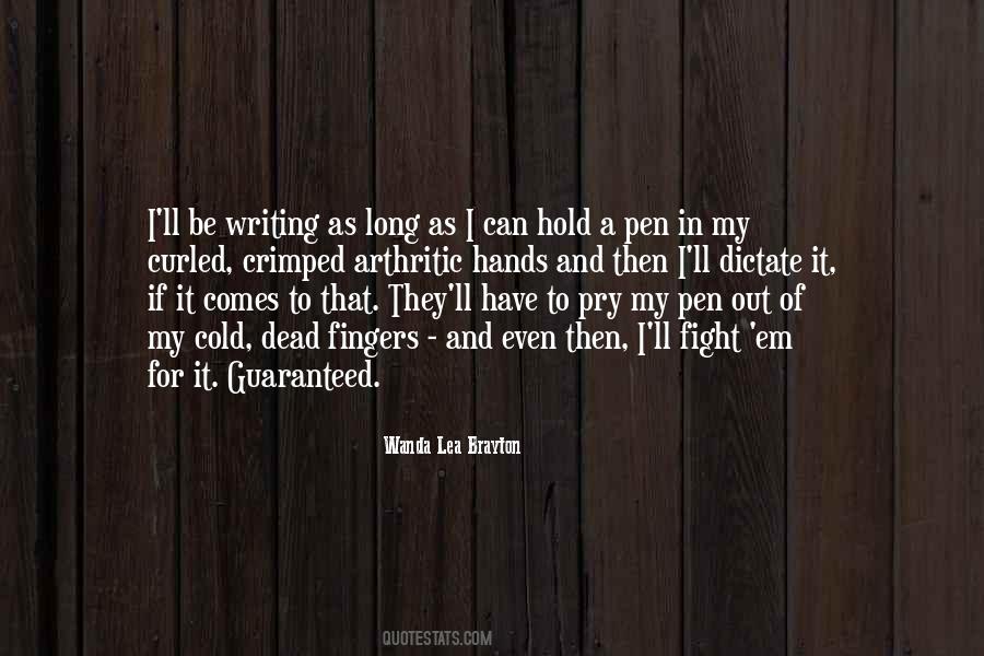 Quotes About Writing And Life #45977