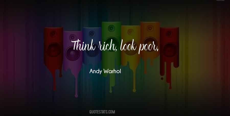 Look Rich But Poor Quotes #1233934