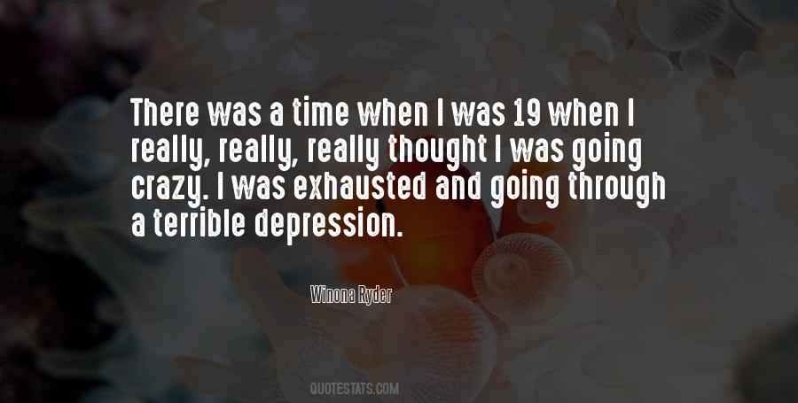 Quotes About Depression #1684201