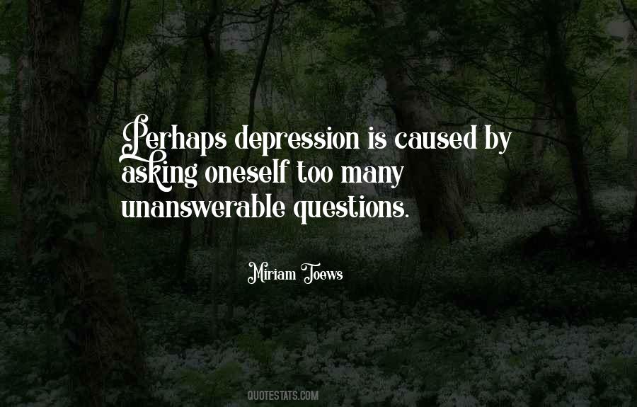 Quotes About Depression #1716475