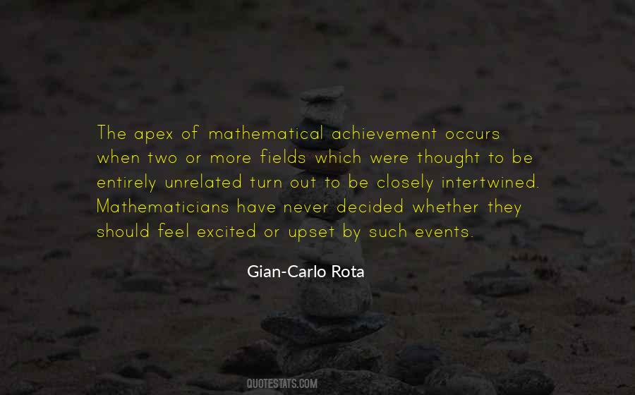 Quotes About Mathematics By Mathematicians #1794035