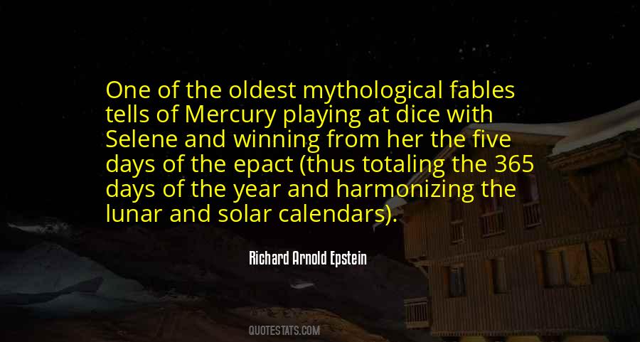 Quotes About Mercury #271101