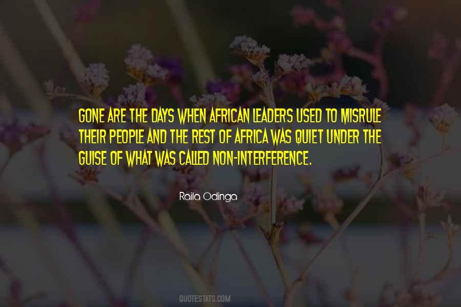 Quotes About Raila Odinga #1533516