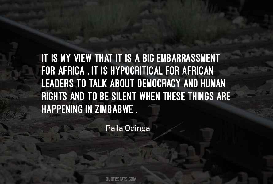 Quotes About Raila Odinga #608429