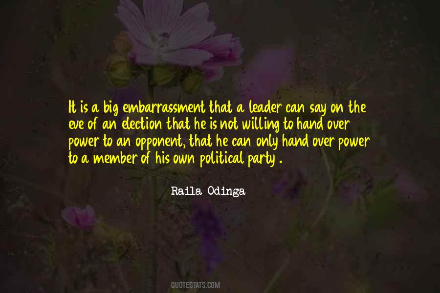 Quotes About Raila Odinga #836626