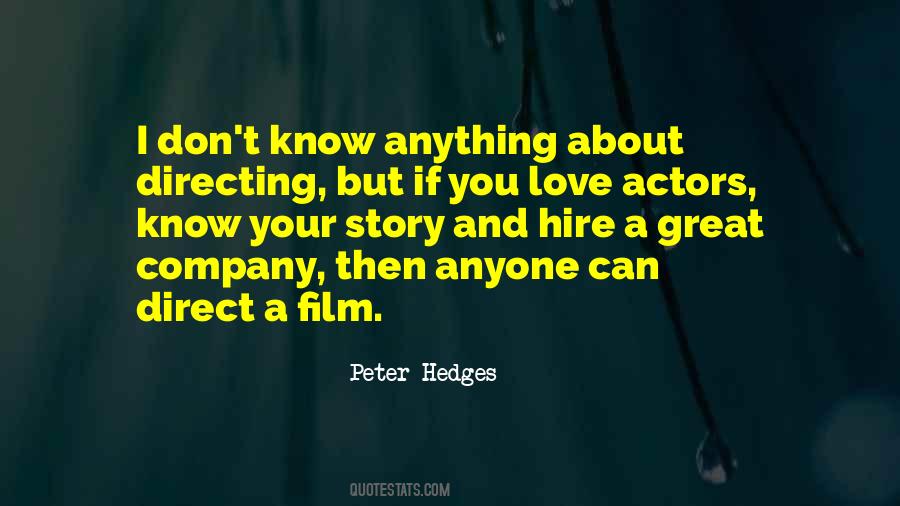 Quotes About Film Directing #1180718