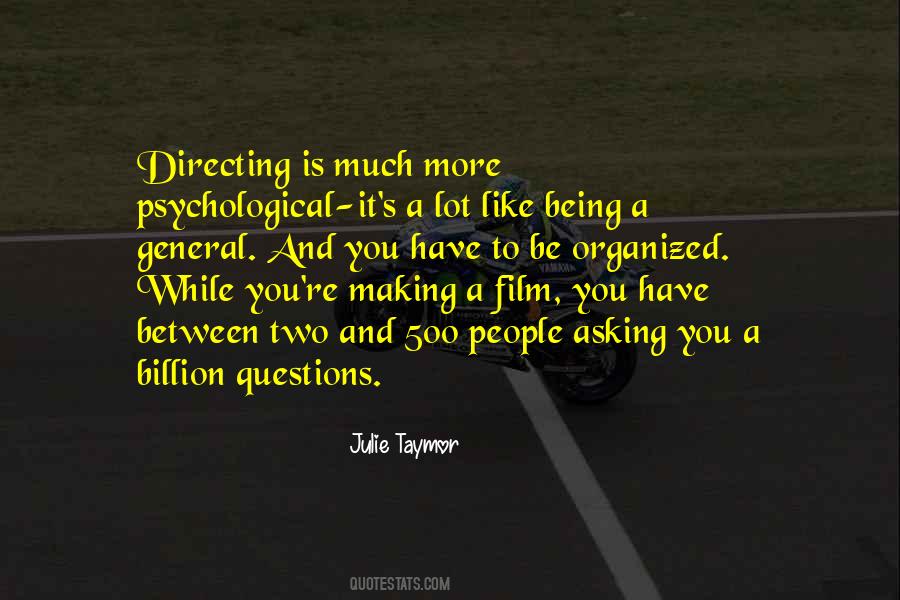 Quotes About Film Directing #1657788