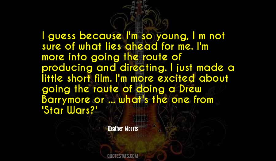 Quotes About Film Directing #1776910
