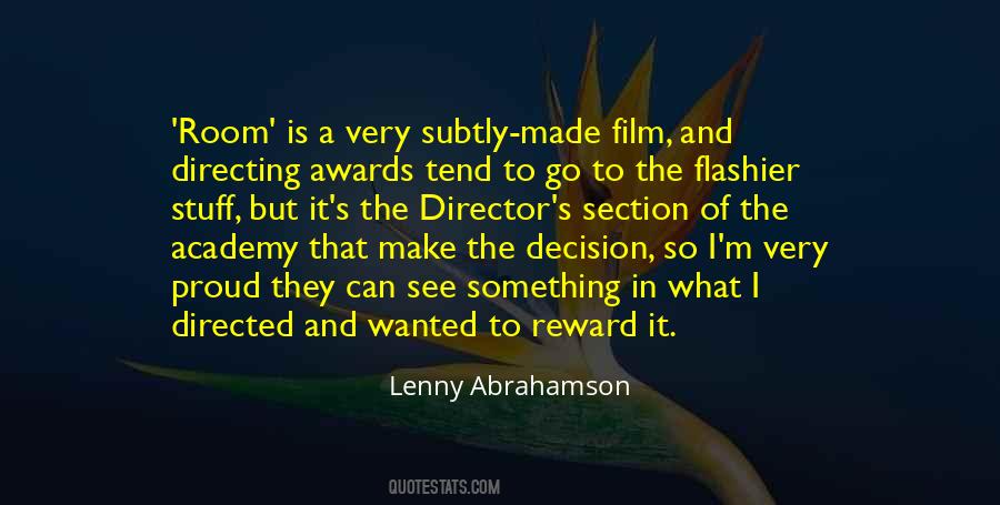 Quotes About Film Directing #192544