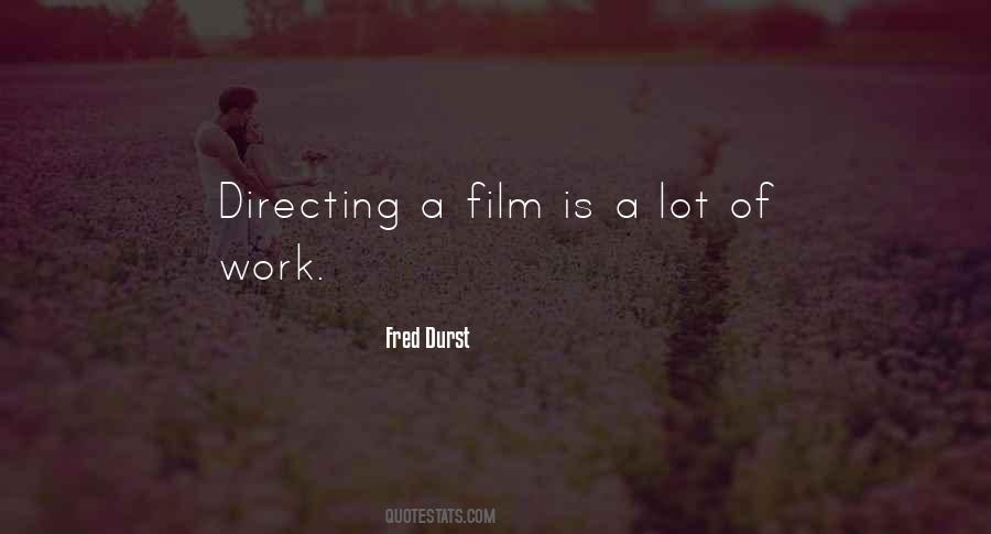 Quotes About Film Directing #436741