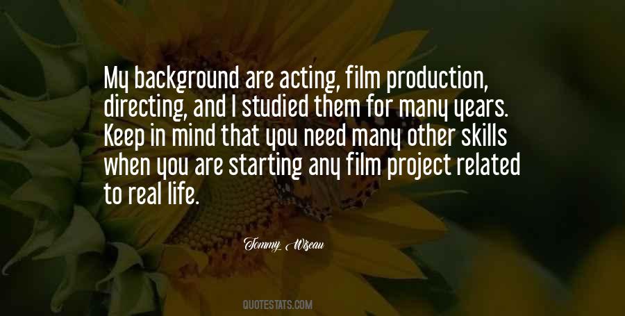 Quotes About Film Directing #437913