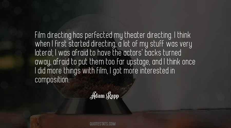 Quotes About Film Directing #452939
