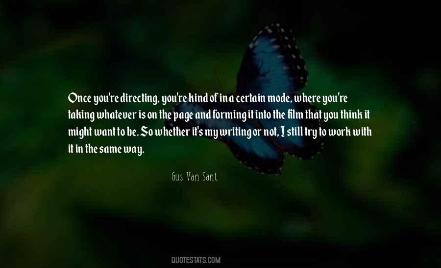 Quotes About Film Directing #609031