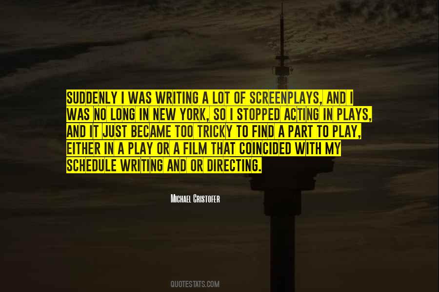 Quotes About Film Directing #656524