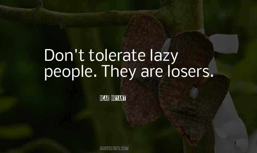 Quotes About Lazy People #667862