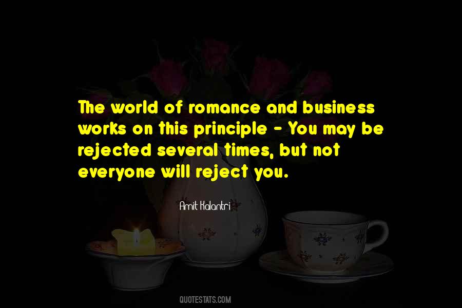 Quotes About Rejection Of Love #911184