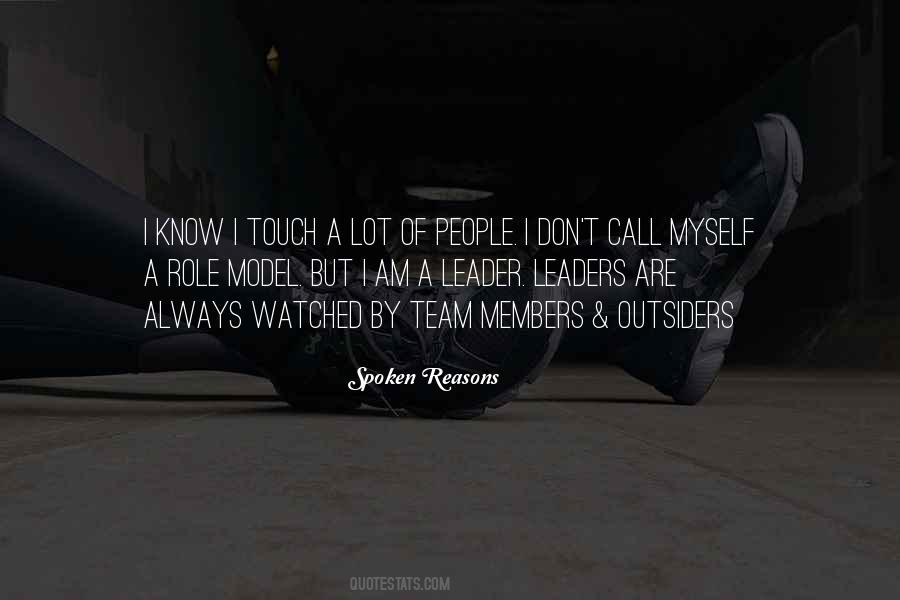 Quotes About A Team Leader #581191