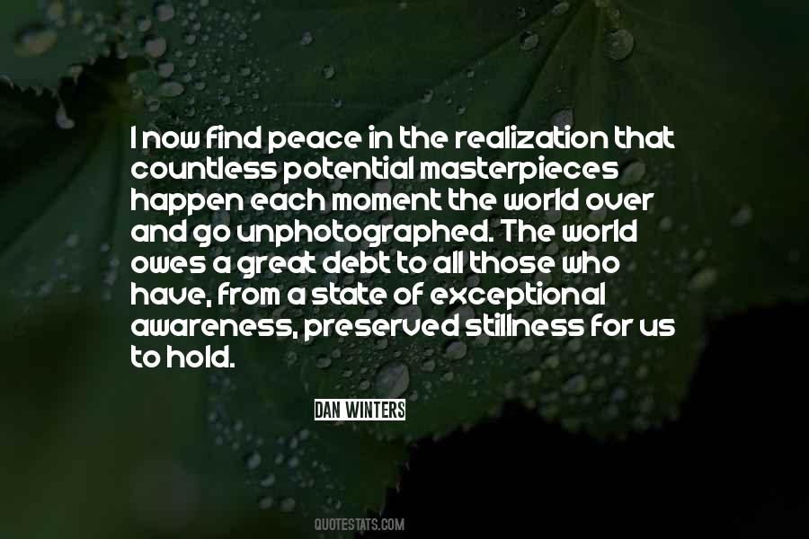 Quotes About The World Owes You Nothing #305791