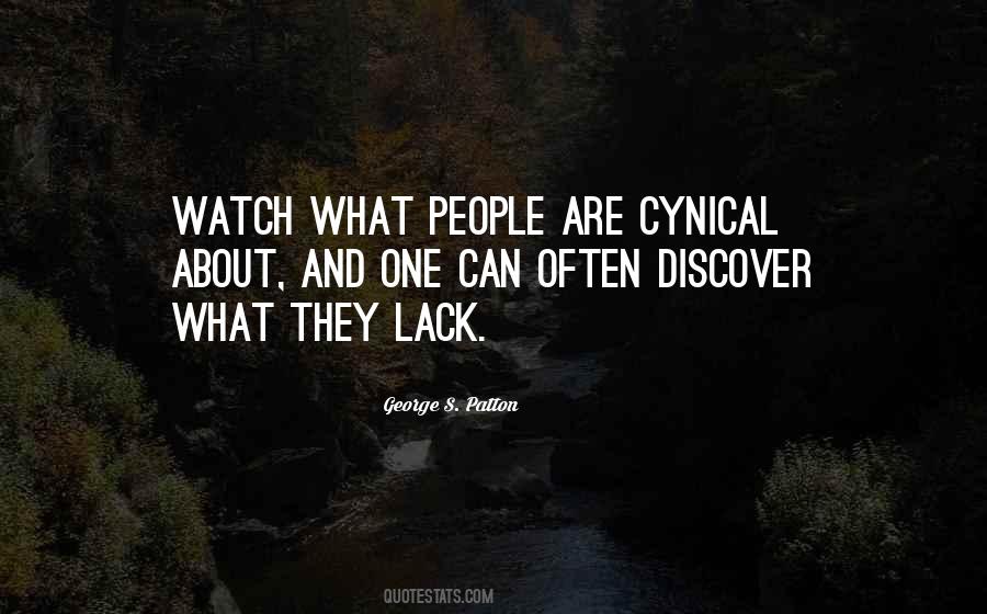 Cynical People Quotes #889396