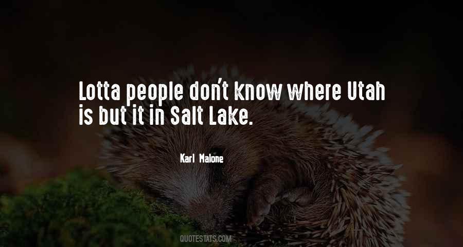 Quotes About Utah #1790196