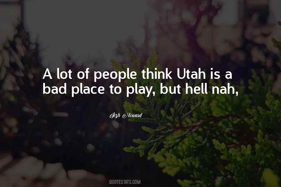 Quotes About Utah #33572