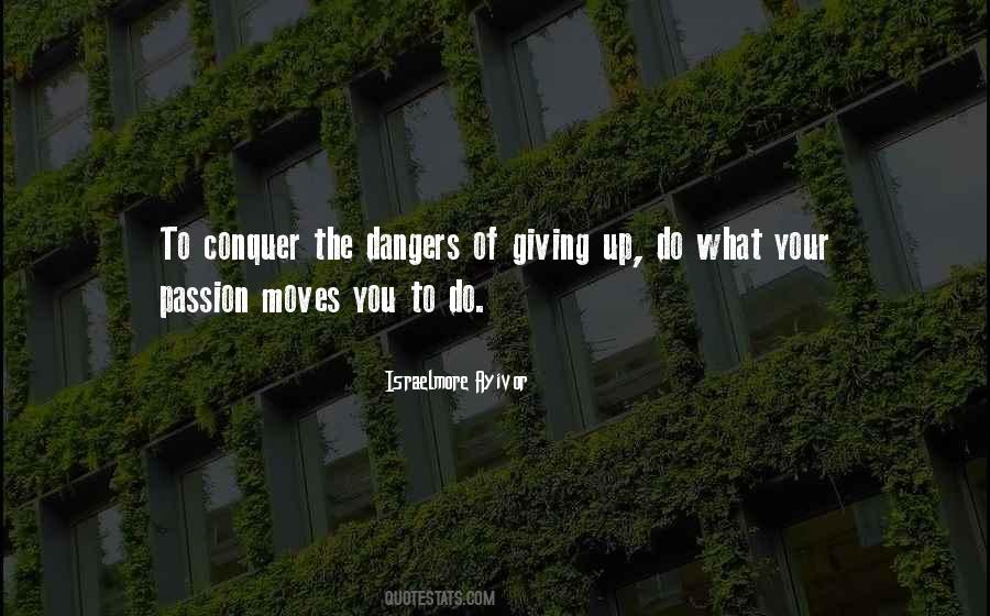 The Danger Of Love Quotes #1823512