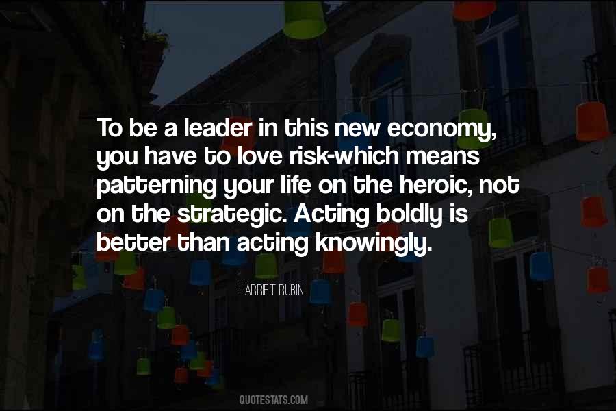 To Be A Leader Quotes #437539
